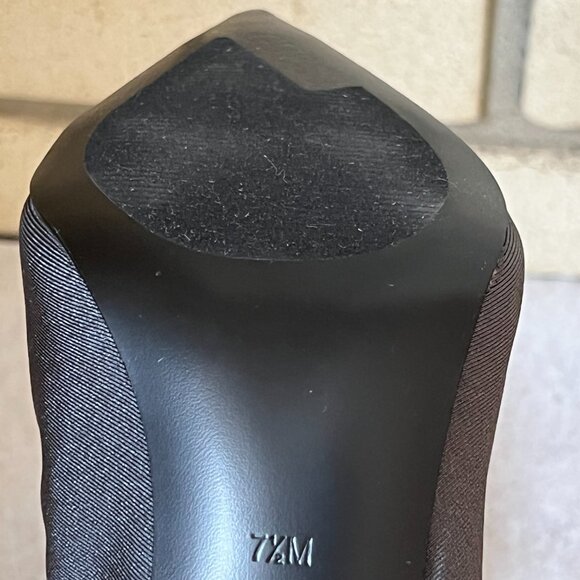 GUESS Women's Forsta Gray Satin Pointy Toe Stiletto Angle Boot, Size 7.5M - NEW - Picture 10 of 12